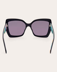 Emilio Pucci Black Oversized Butterfly Sunglasses 4
